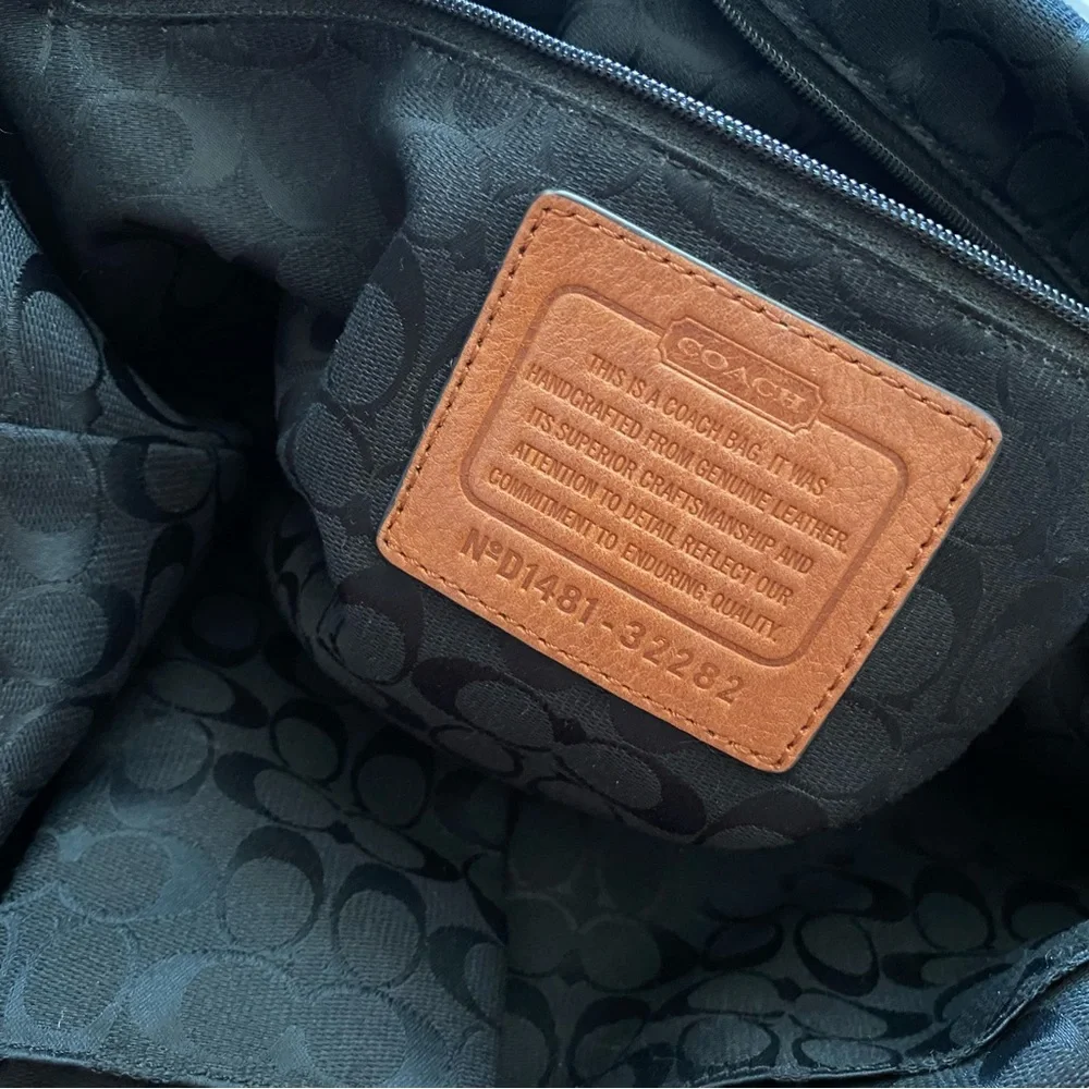 vtg COACH Bleecker Leather Bucket Bag • 32282